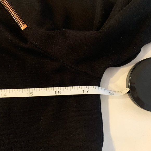 Monrow pullover sz sm rose gold zippers like new - Picture 6 of 8